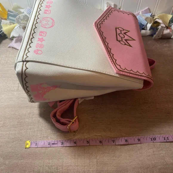 Danielle Nicole Super Mario Princess Peach backpack - Picture 9 of 9